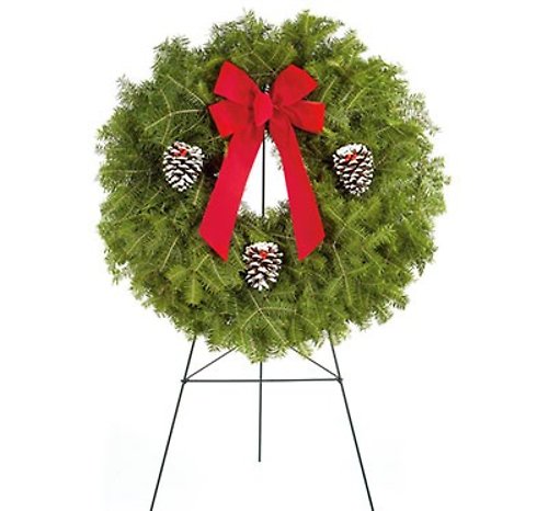 24\" Decorated Christmas Wreath